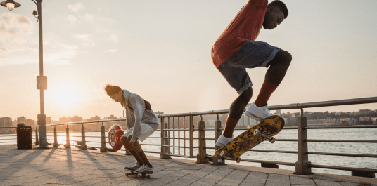 Young peoples with talent